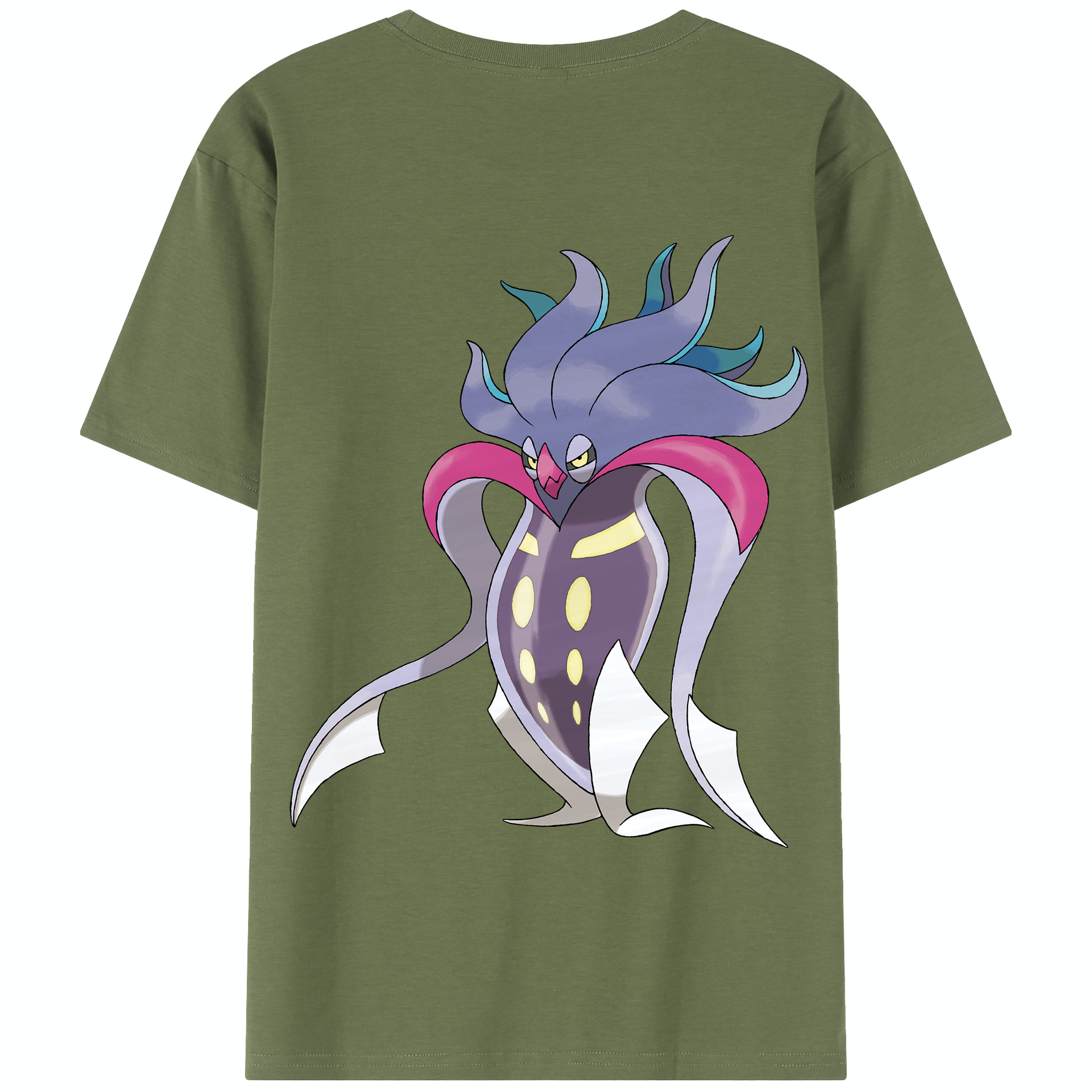 （画像用） ポケットモンスター Pokémon 綿100％半袖Tシャツ（背面プリント）